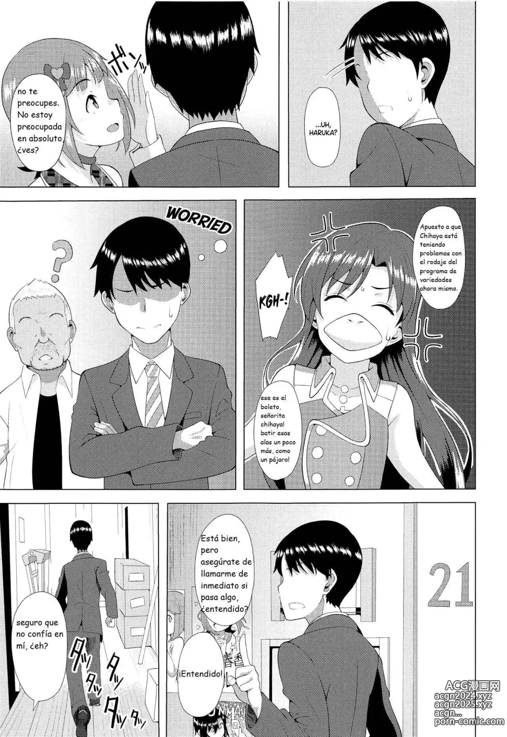 Page 4 of doujinshi Ninki Idol no Renai Jijou ~Amami Haruka no Baai~