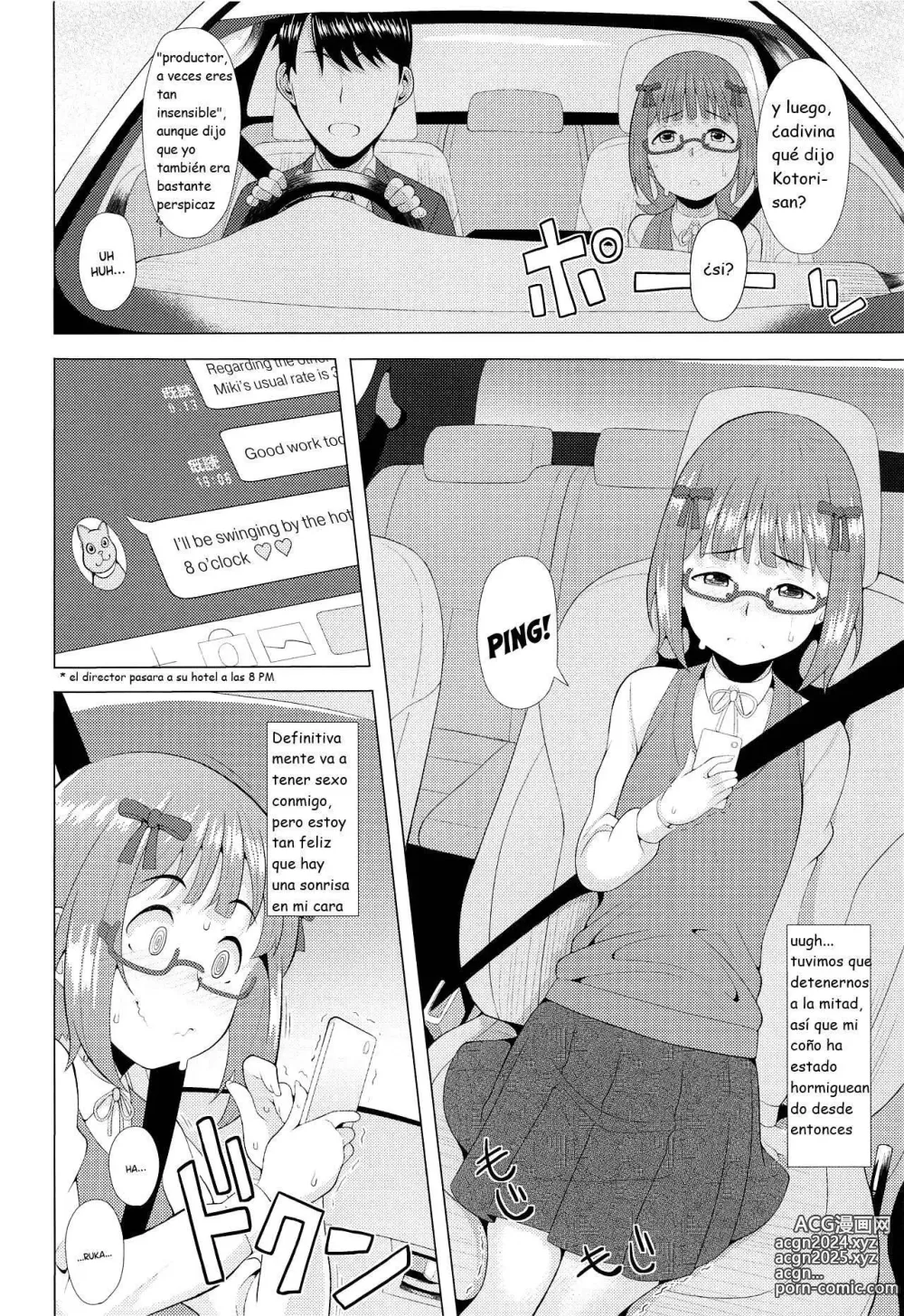 Page 9 of doujinshi Ninki Idol no Renai Jijou ~Amami Haruka no Baai~