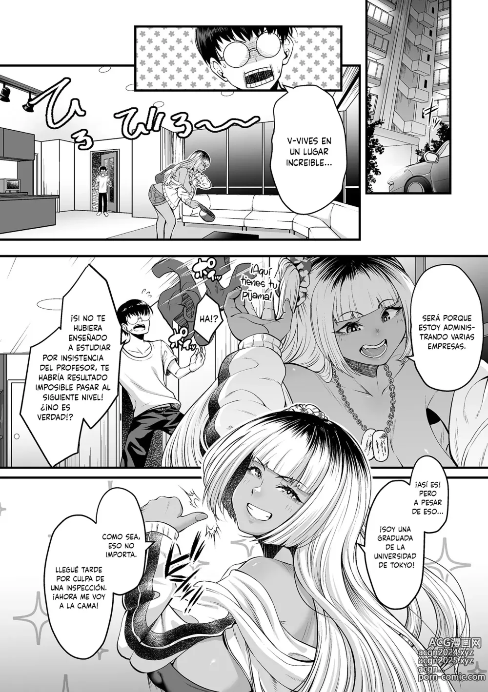 Page 5 of manga Mi Bronceada y Mayor Compañera de Clases Gyaru