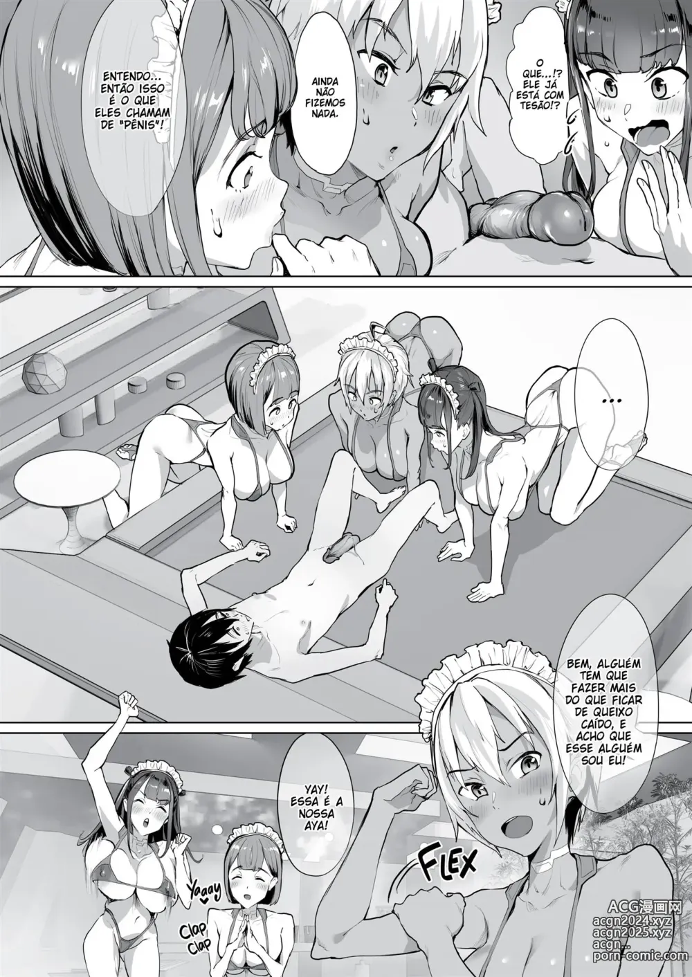 Page 13 of doujinshi NOVO JOGO+ com meu Harém 01