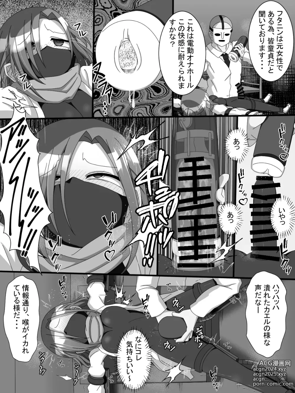 Page 11 of doujinshi Fujimi Taika no Onna Ninja FutaNin Tsubaki