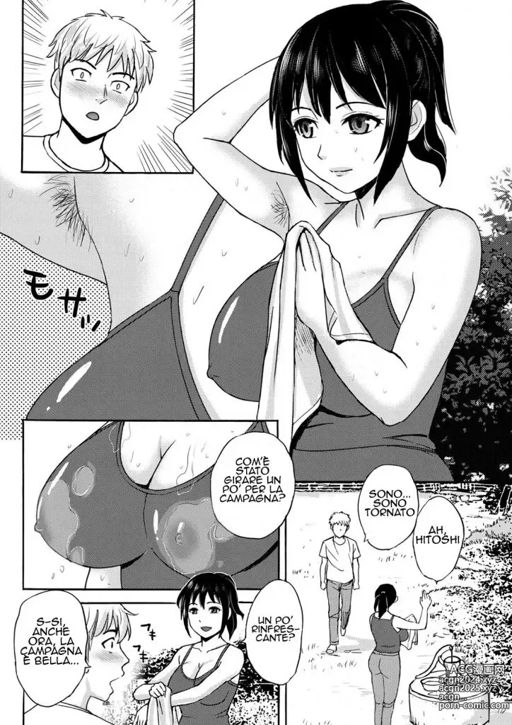 Page 2 of manga In Campagna con la Zia