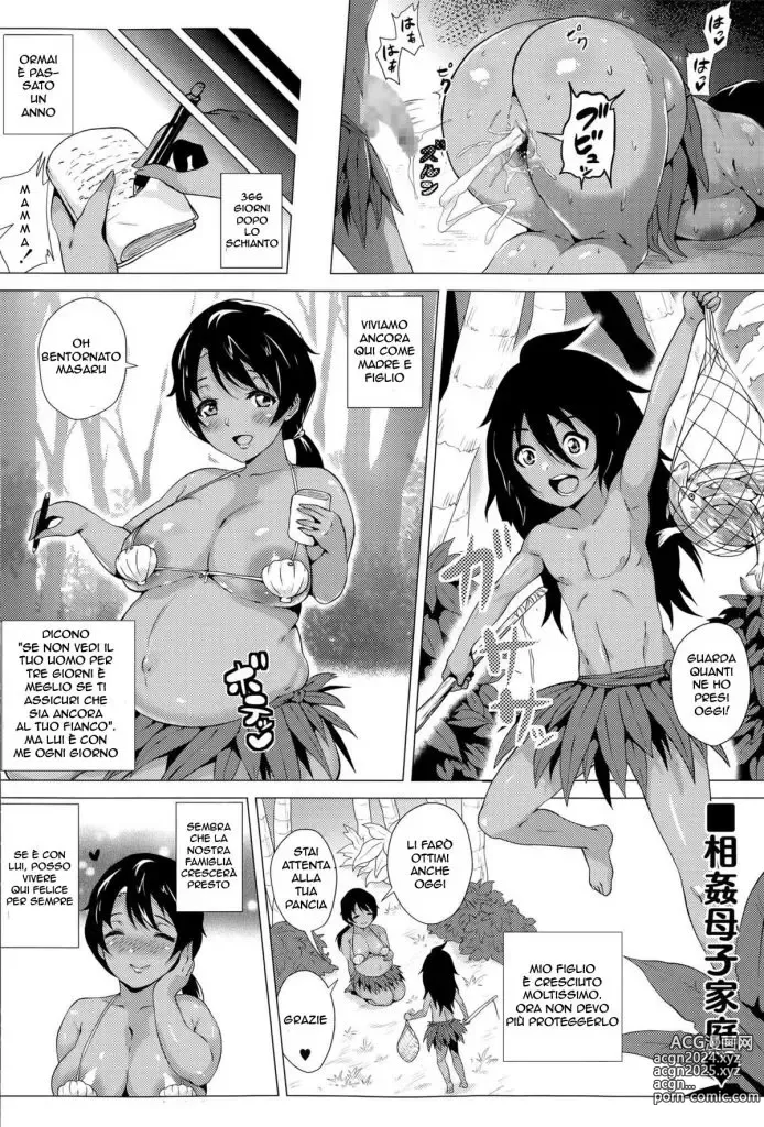 Page 20 of manga Con la Mamma Sull' Isola Deserta