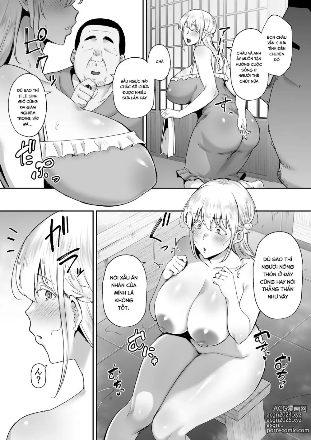 Page 7 of doujinshi Netorareta Bakunyuu Blonde Tsuma Elena -Yamato Nadeshiko ni Akogaretetara Onaho Nadeshiko ni Nattemashita w-