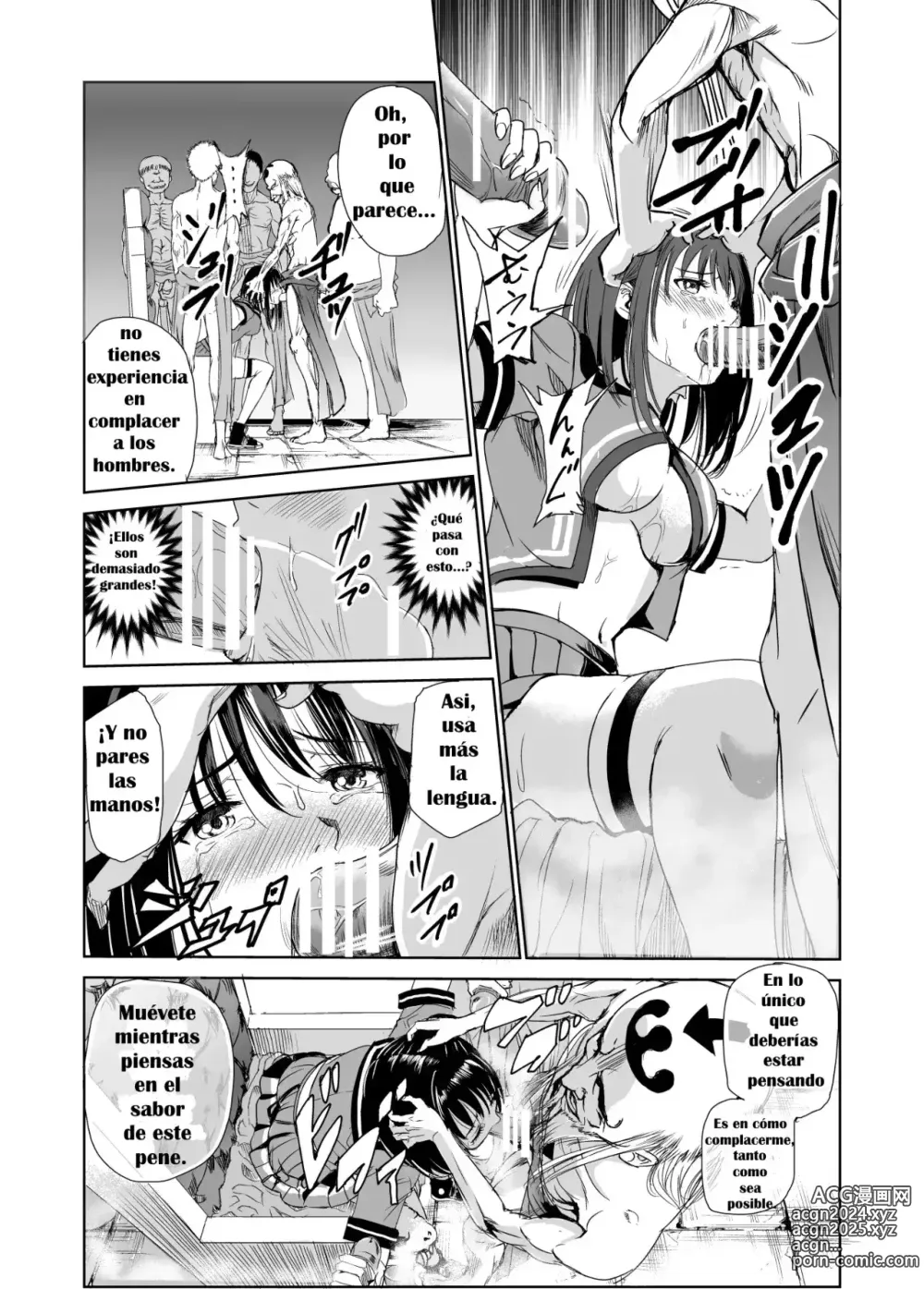 Page 18 of doujinshi Tsuyagari Mura 1 ~Kareshi o Mamoru Tame Hikyou no Mura de Kyousei Gohoushi & NTR Sex~