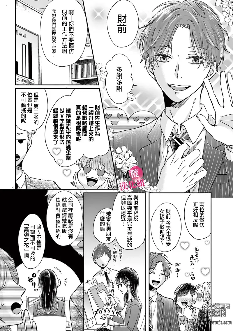 Page 6 of manga 就连口中很色情的弱点也暴露给了竞争对手的同事 1-5