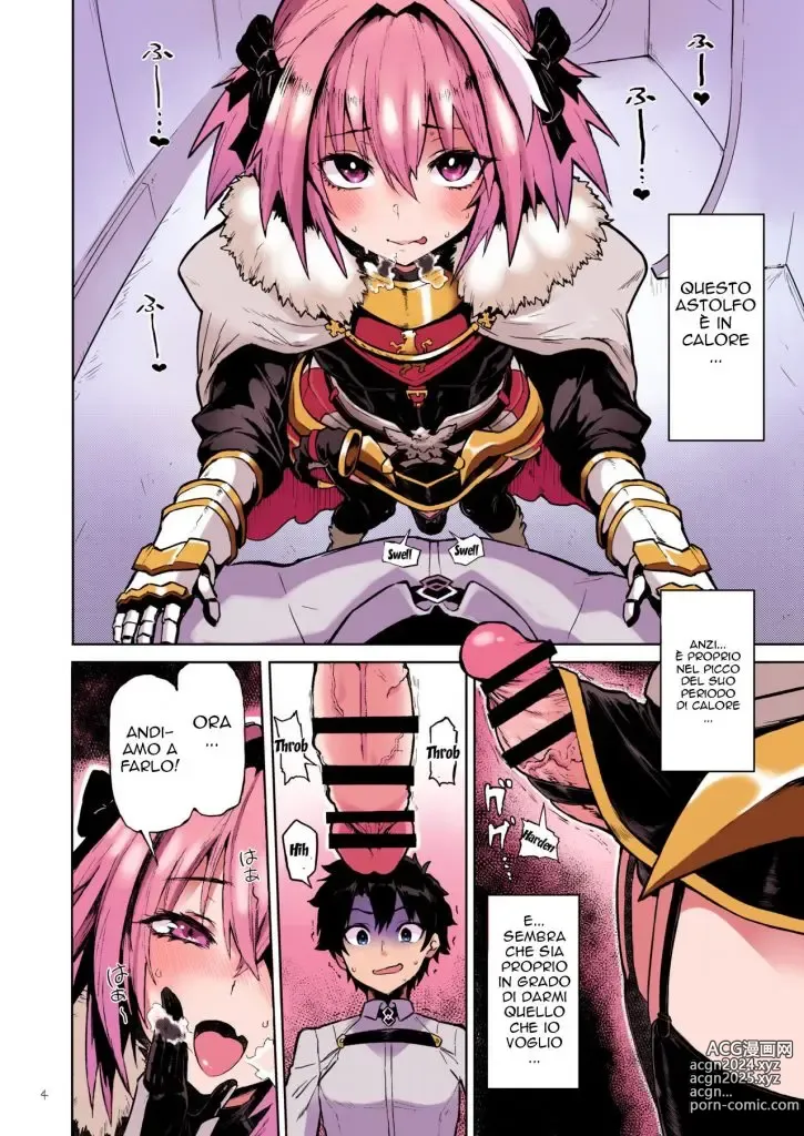 Page 4 of doujinshi Astolfo x Astolfo