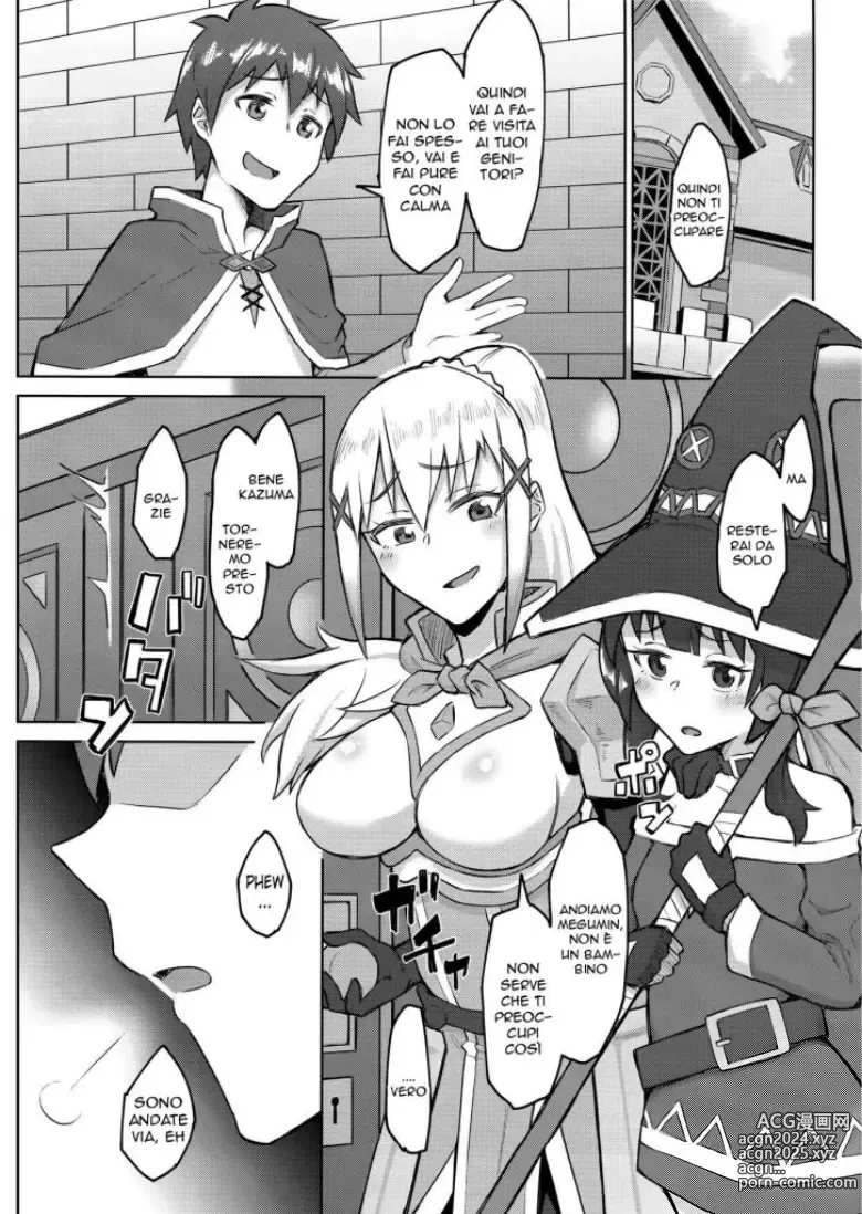 Page 2 of doujinshi Sfidare una Dea