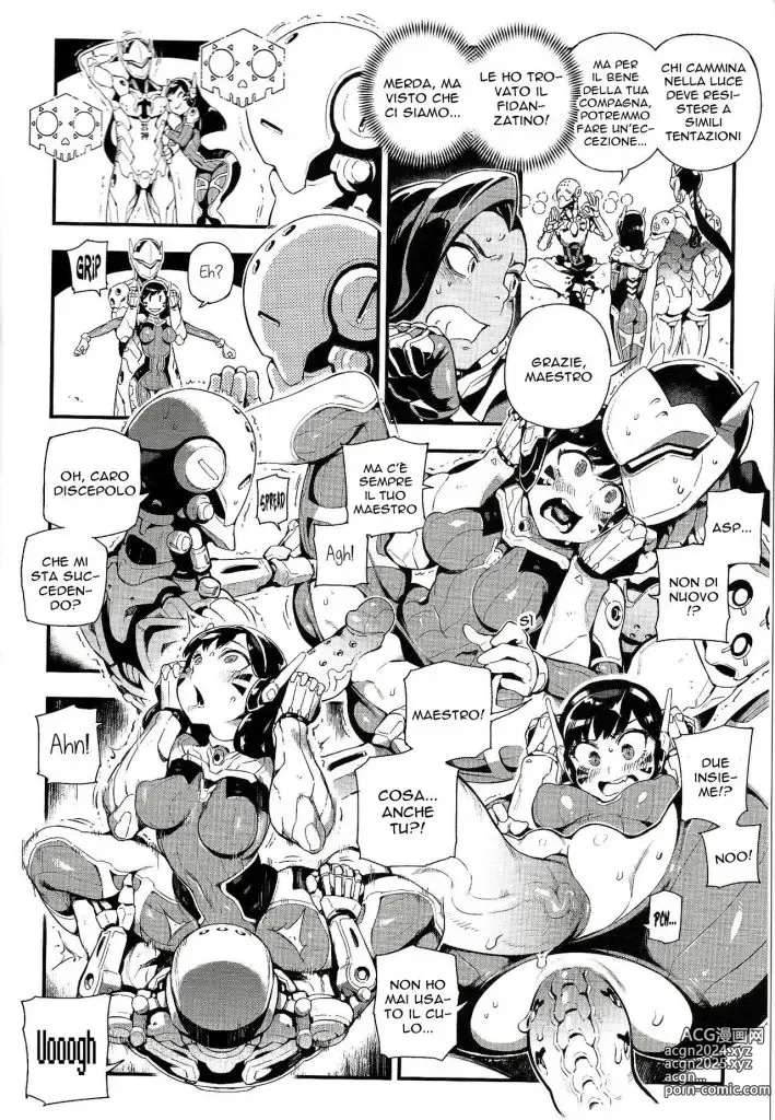 Page 12 of doujinshi OVERTIME!! OVERWATCH FANBOOK VOL. 2