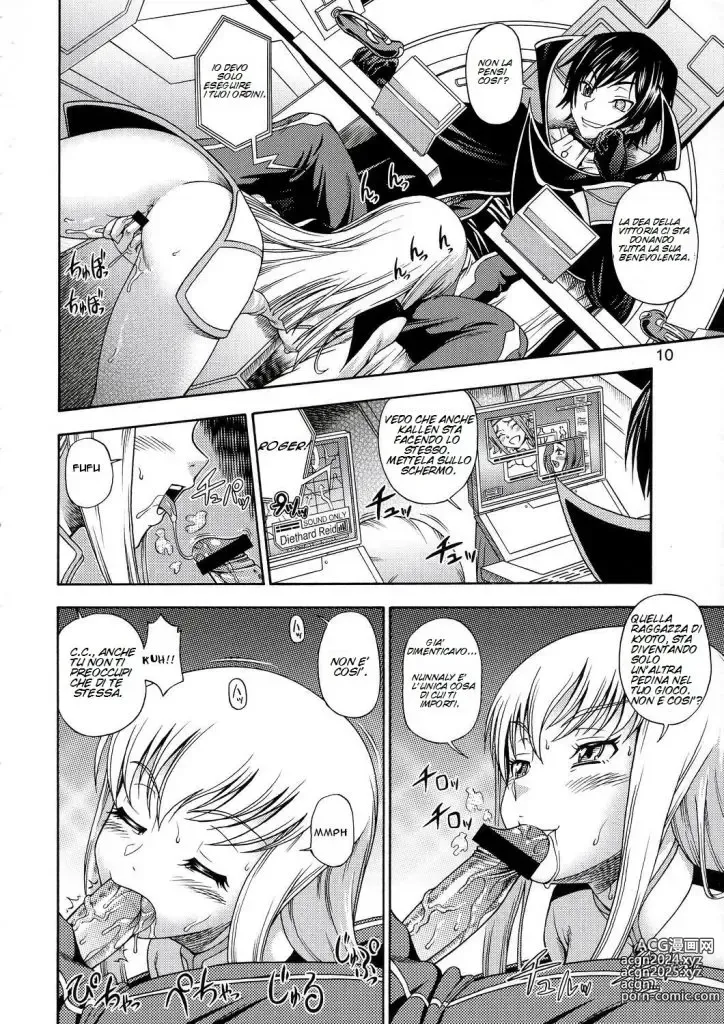 Page 9 of doujinshi Orgia nell' Hangar