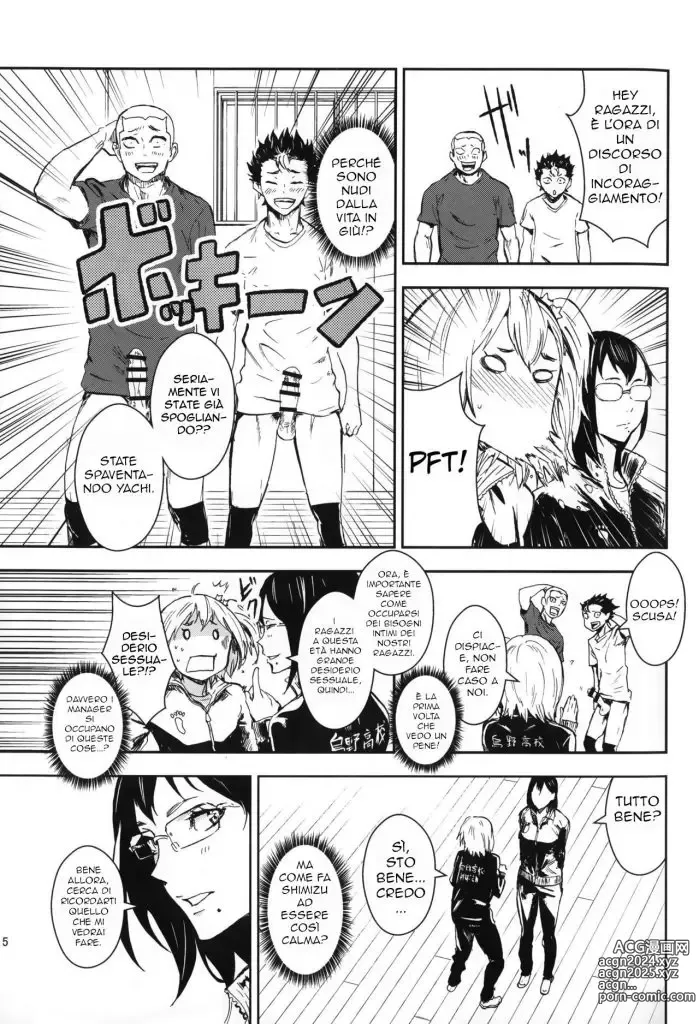 Page 4 of doujinshi Diventare una Brava Manager