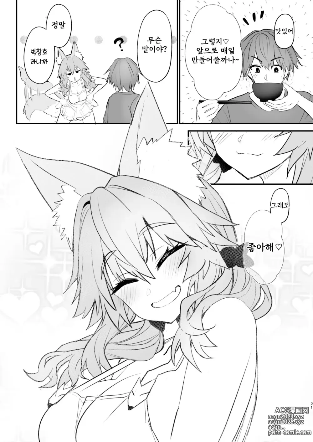 Page 20 of doujinshi 타마모 대학 이야기