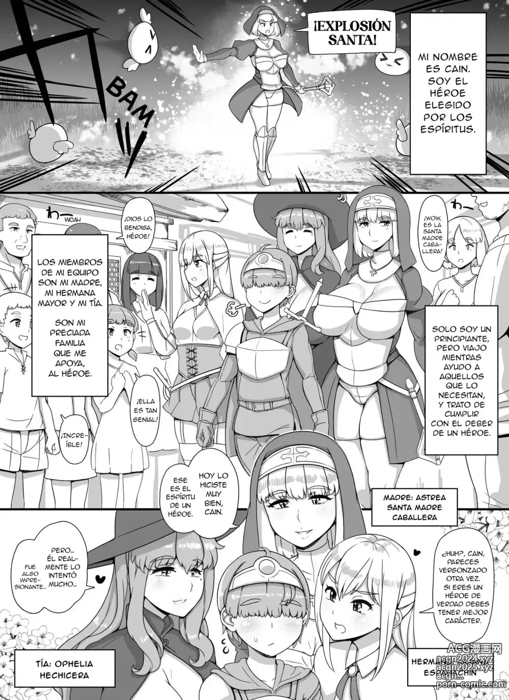 Page 5 of doujinshi Haha Ane Oba ga Succubus na Shota Yuusha Harem Party