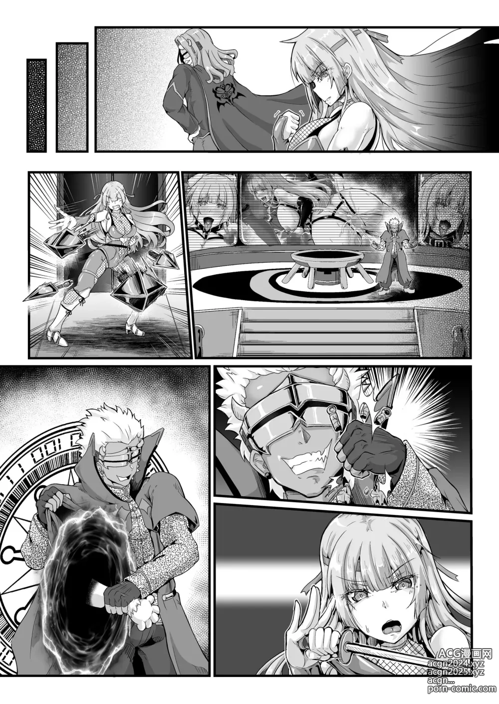 Page 45 of doujinshi Taimanin Alicia no Junan ~Youma ni Haiboku Shita Taimanin wa Akuochi Sennou Choukyou~