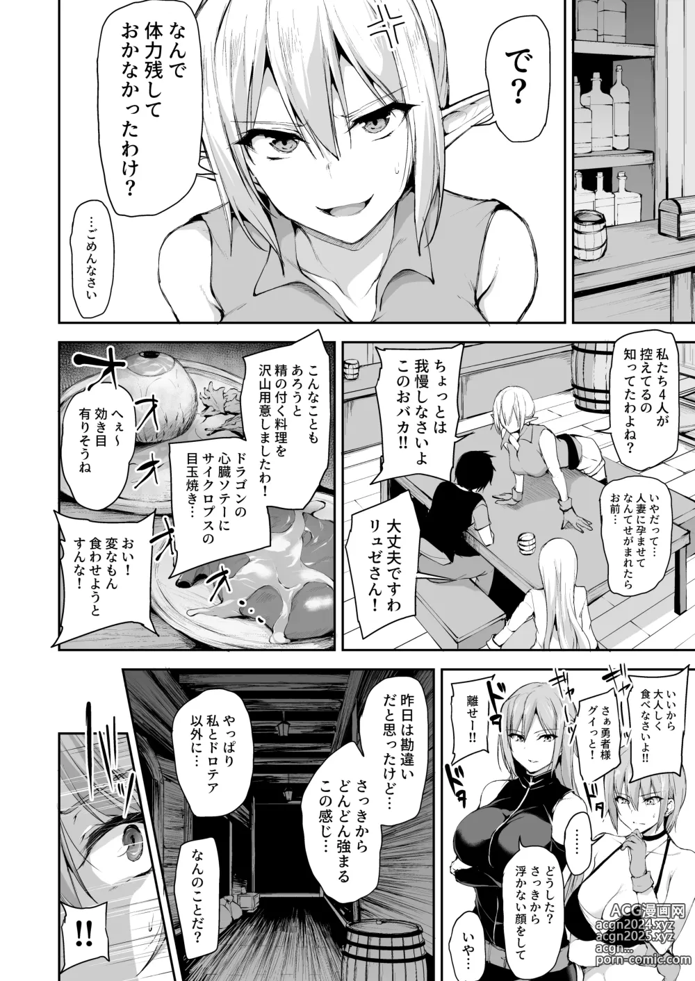 Page 17 of doujinshi Isekai Harem Monogatari 7