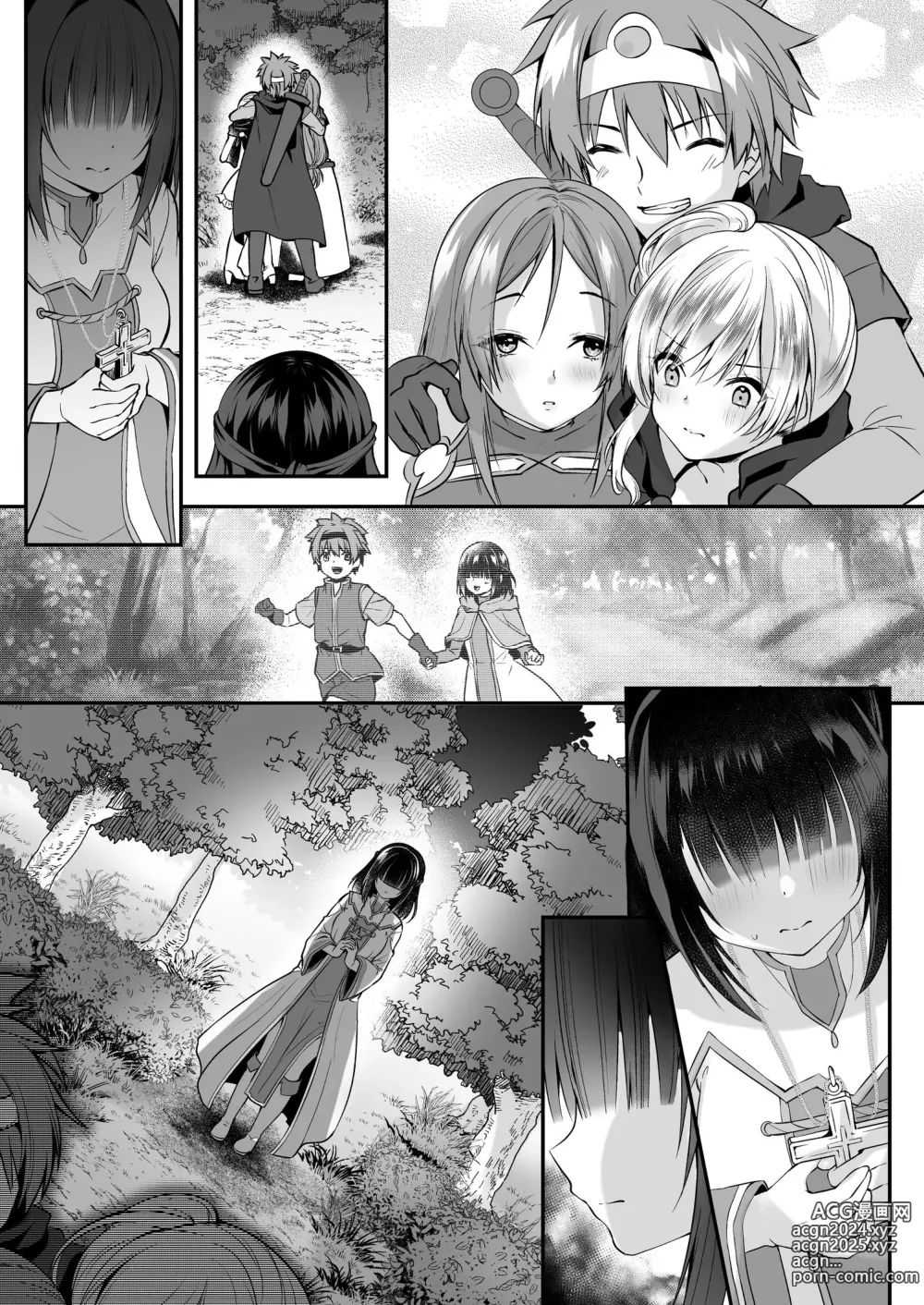 Page 41 of doujinshi 堕入黑暗的修女的全盘吞噬快感污染～如果我全部吞噬来NTR的人的话，我就是赢家对吧♪～