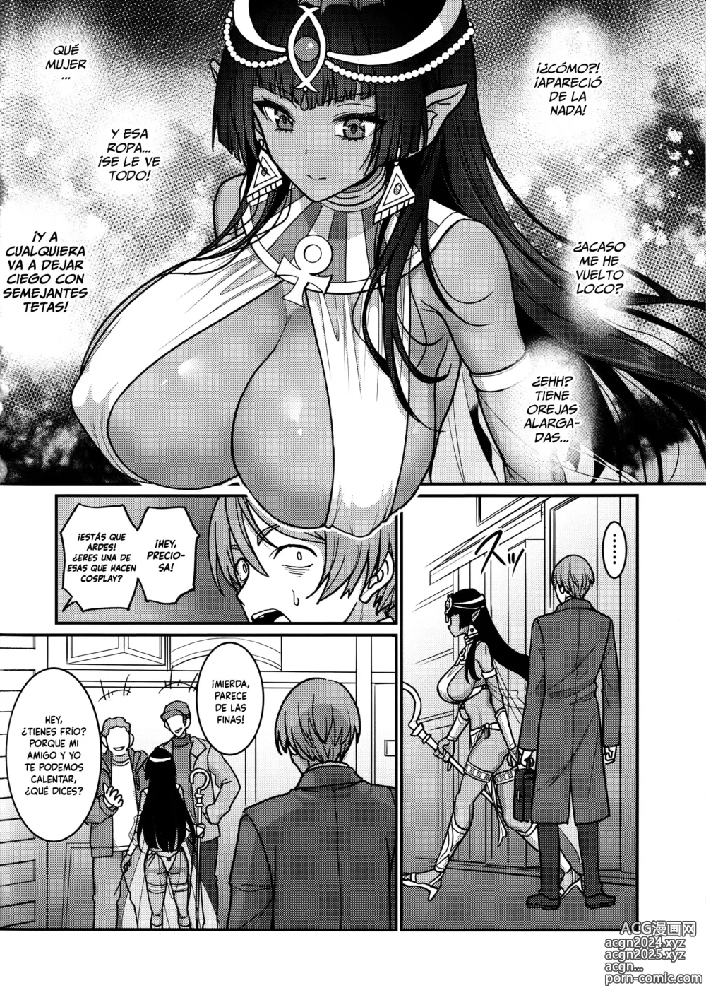 Page 3 of doujinshi Muchi Muchi Kasshoku Oujo to Yarimakuri Dousei Seikatsu