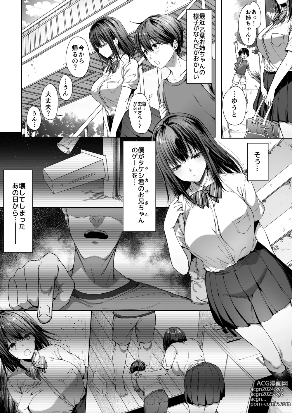 Page 2 of doujinshi 弟の身代わりになった姉 2