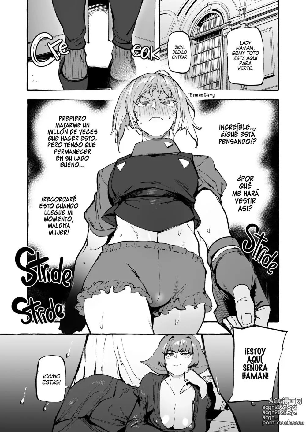 Page 2 of doujinshi Haman-sama no Uchuu Seiki (decensored)