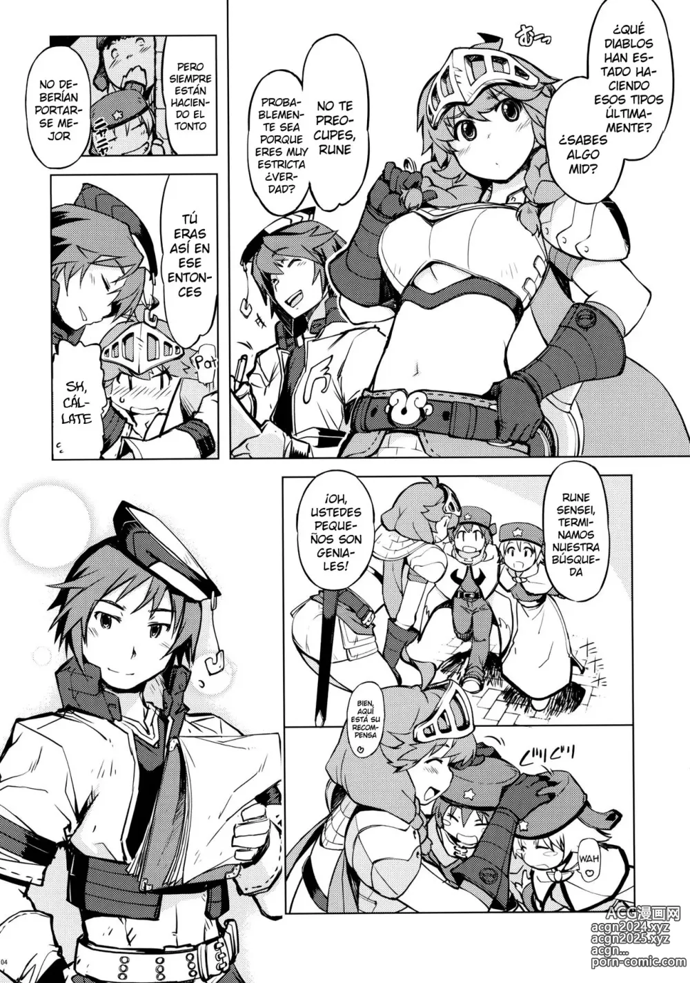 Page 3 of doujinshi Onemuri Rune Sensei