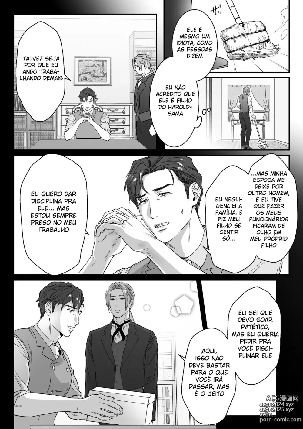 Page 5 of doujinshi Young Master, It's Time For Punishment