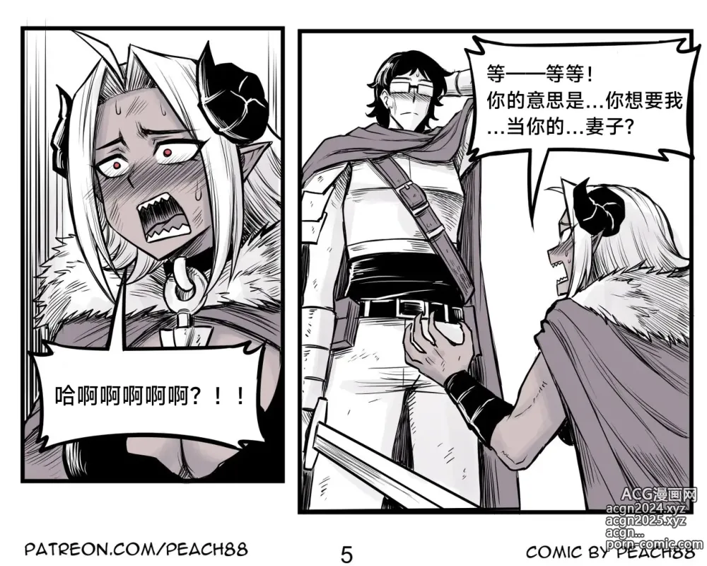 Page 6 of doujinshi 魔王女朋友 Demon King GF ch1-8 (+Patreon extra) ［无机咖啡酸个人汉化］