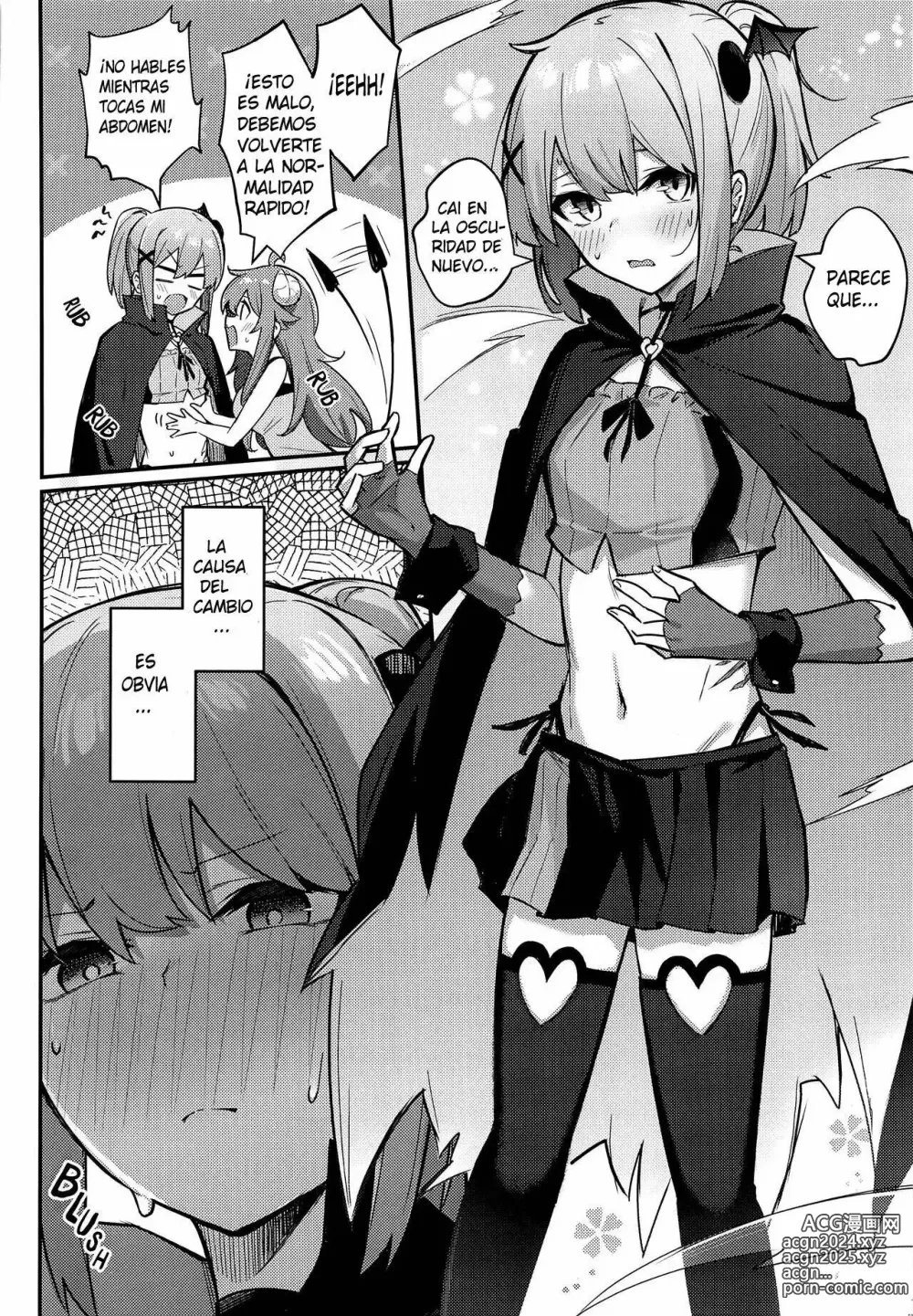 Page 11 of doujinshi Momo-chan Yamiochi shita!?