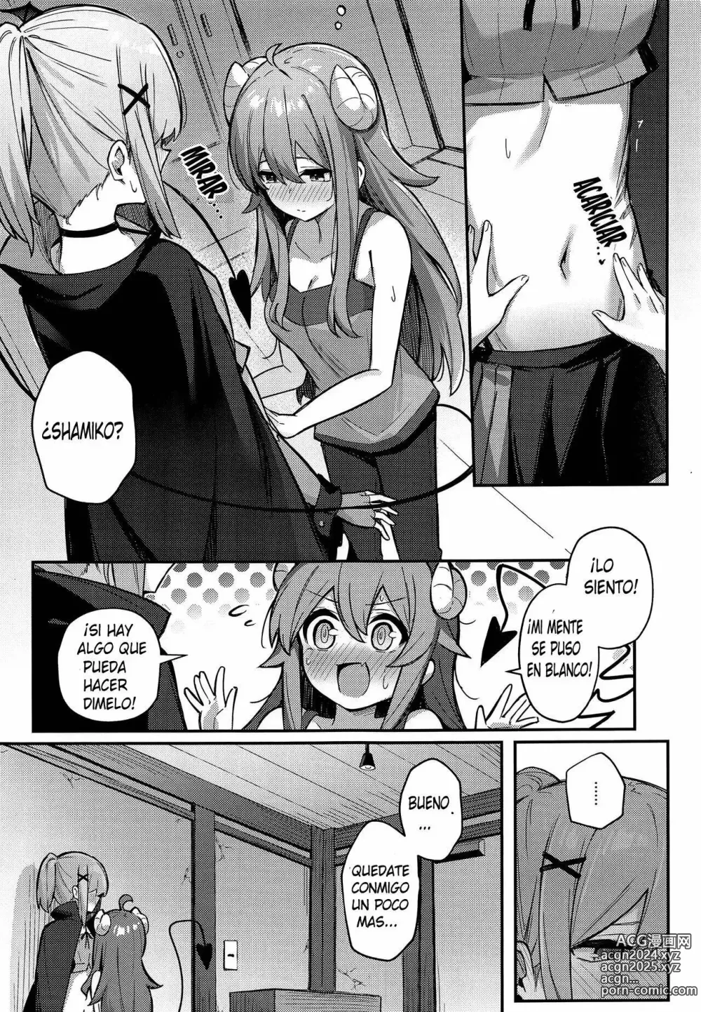 Page 12 of doujinshi Momo-chan Yamiochi shita!?