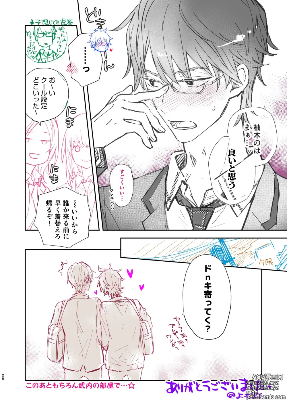 Page 28 of doujinshi Houkago no, Bokura.