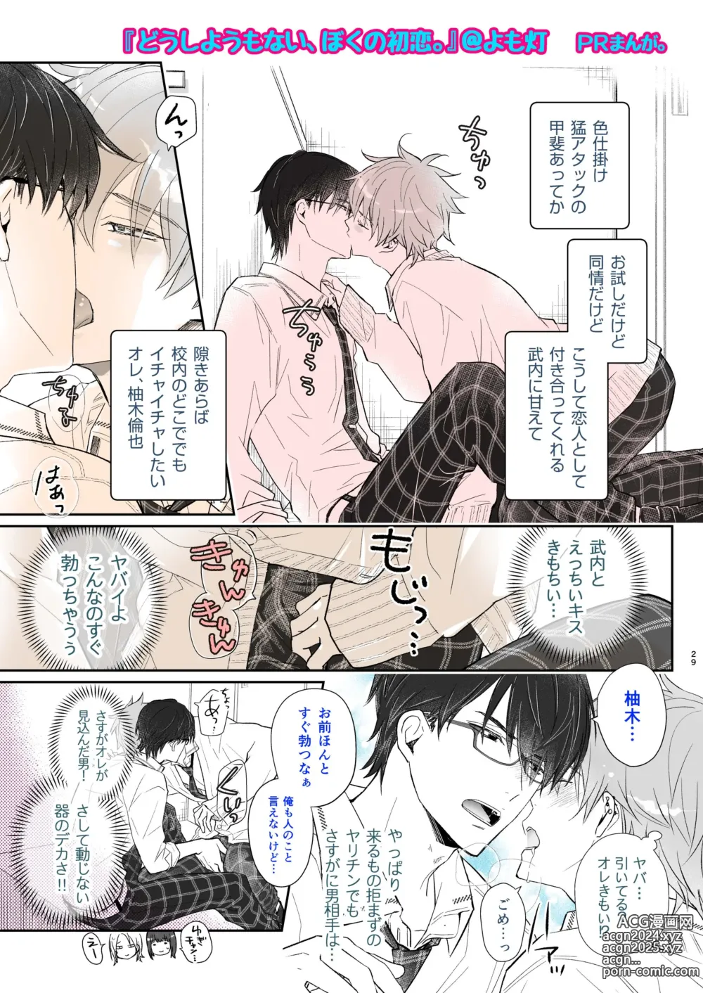 Page 29 of doujinshi Houkago no, Bokura.