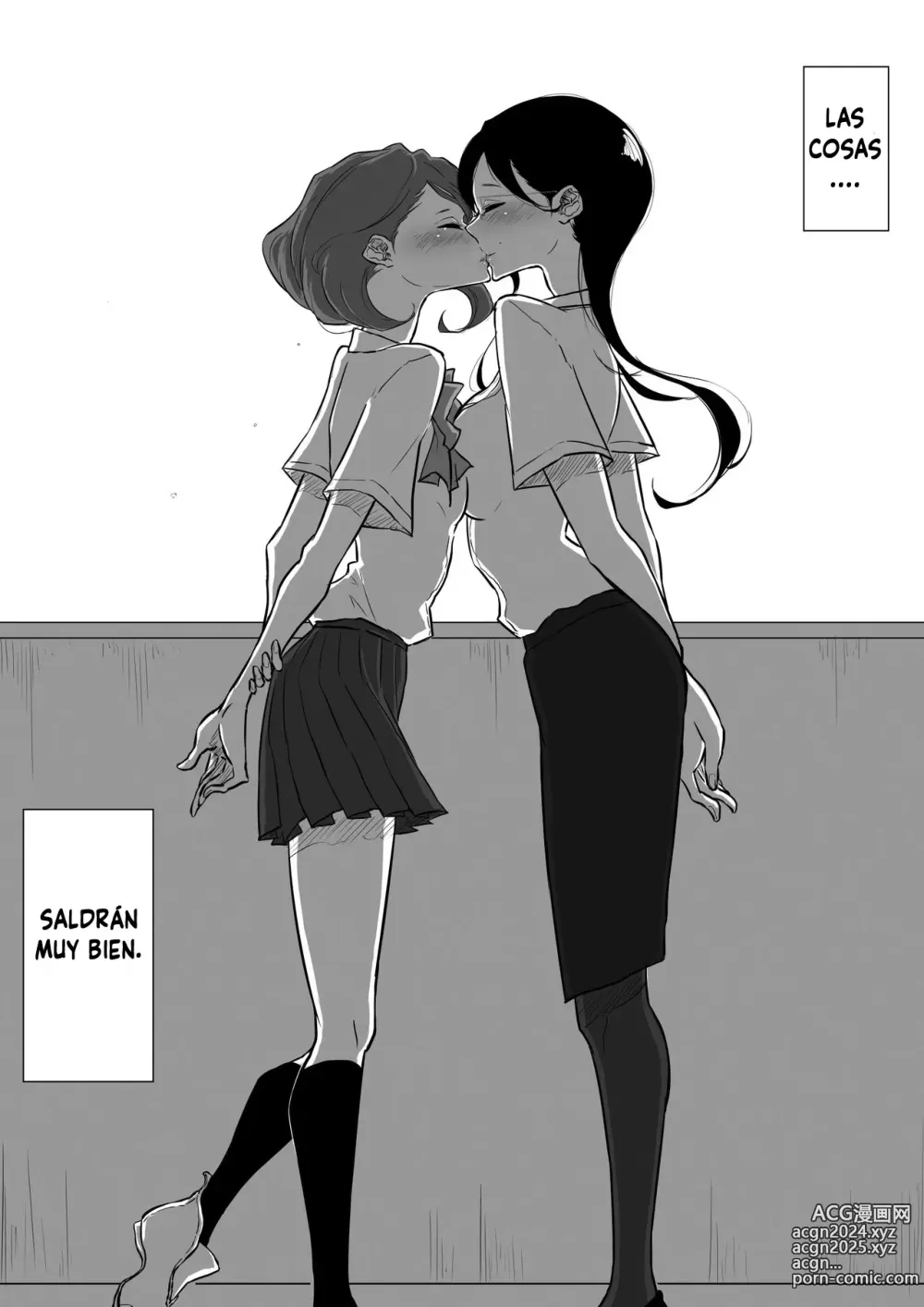 Page 37 of doujinshi I Went to a Lesbian Brothel and My Teacher Was There