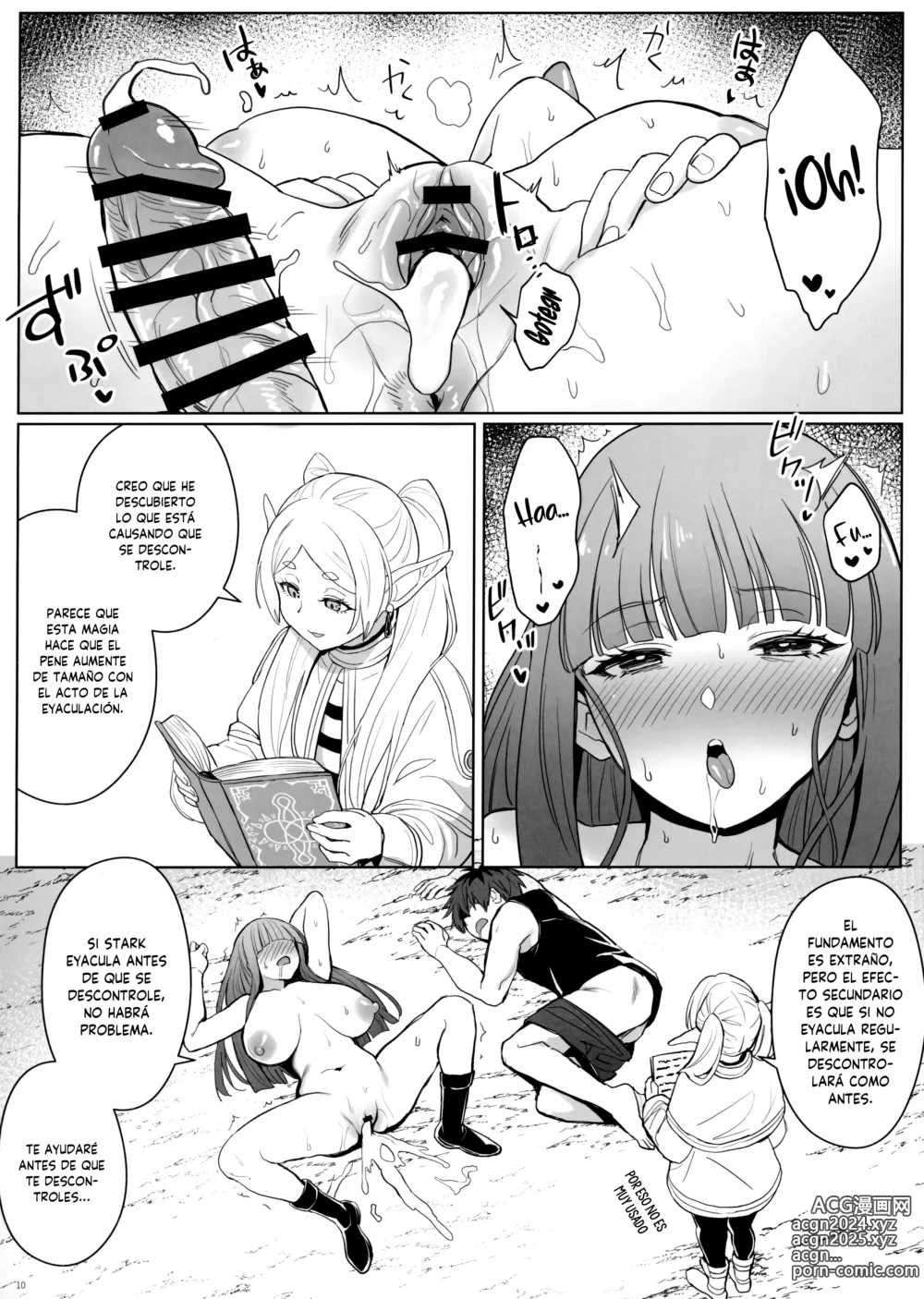 Page 11 of doujinshi La Magia que Hace más Grande el Pene