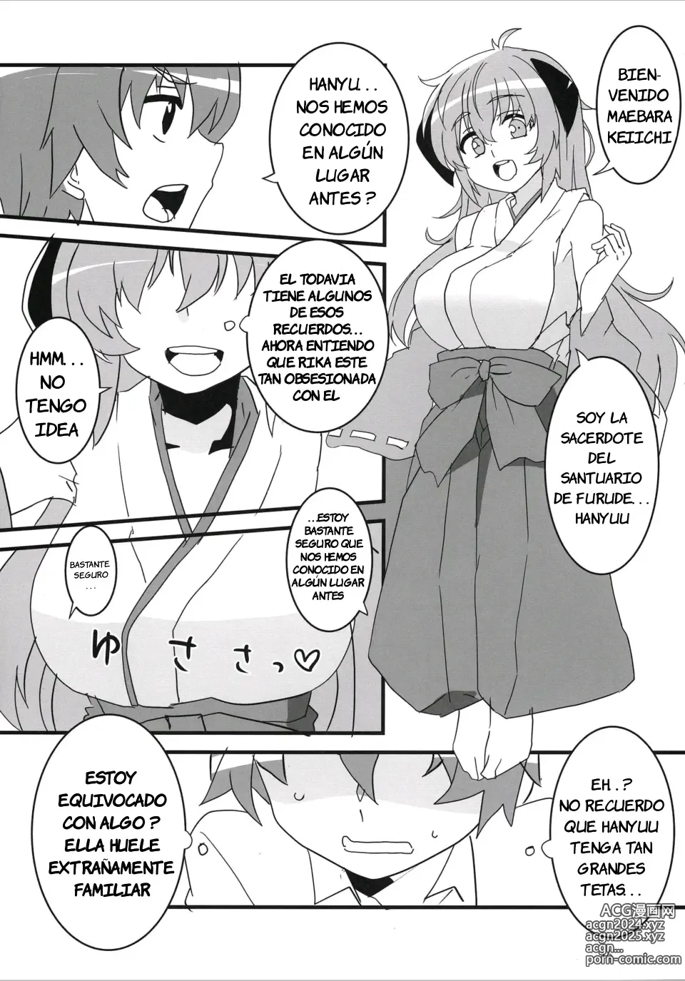 Page 15 of doujinshi Sanjou Gattai Higurashi GO!