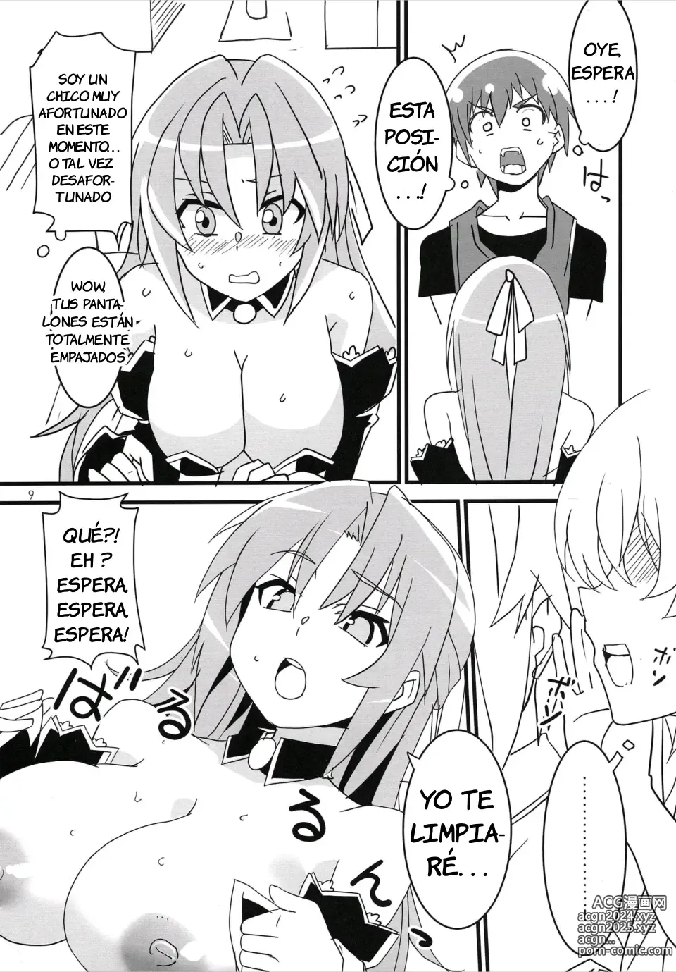 Page 8 of doujinshi Sanjou Gattai Higurashi GO!