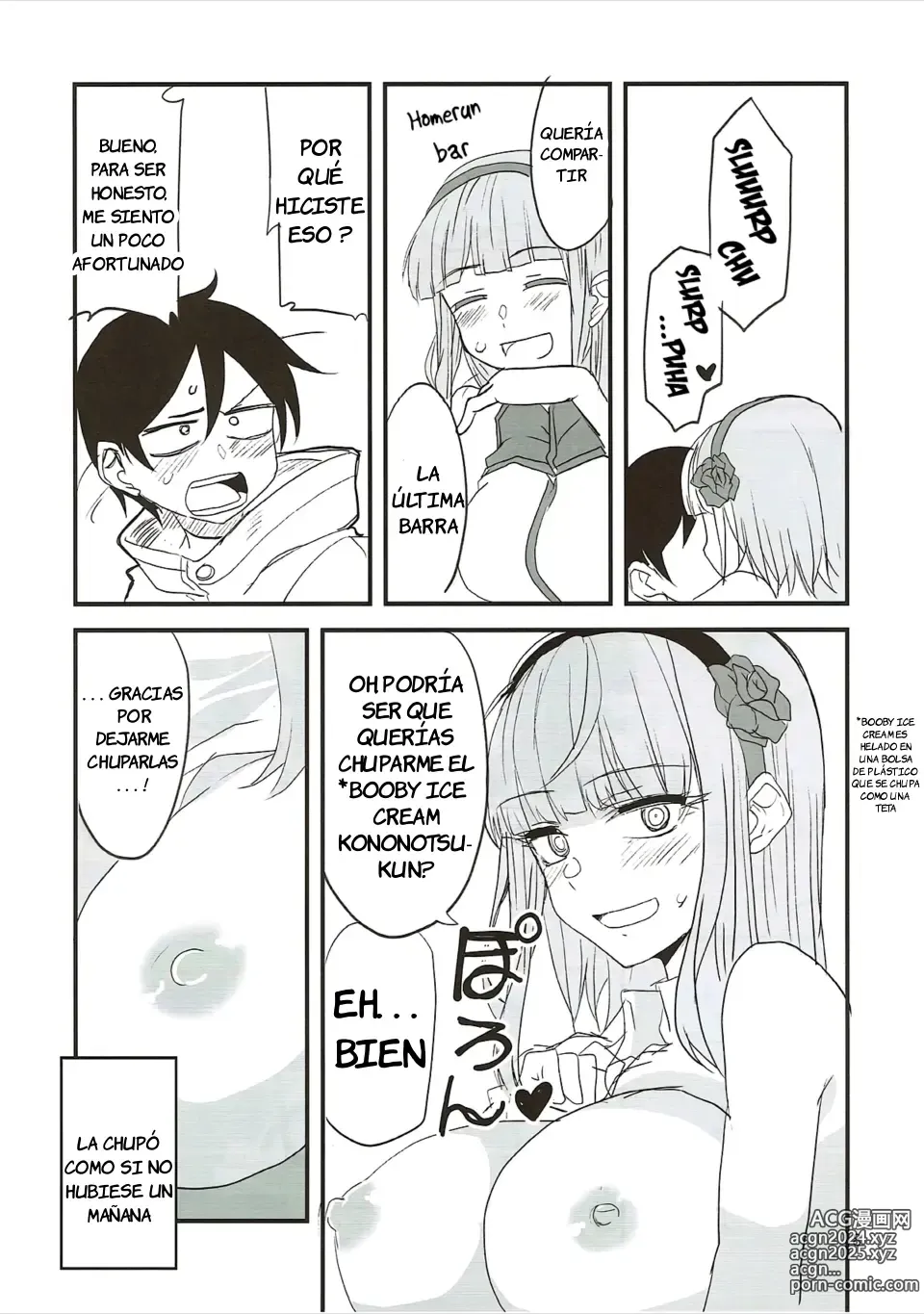 Page 7 of doujinshi Dagashi Chichi 7