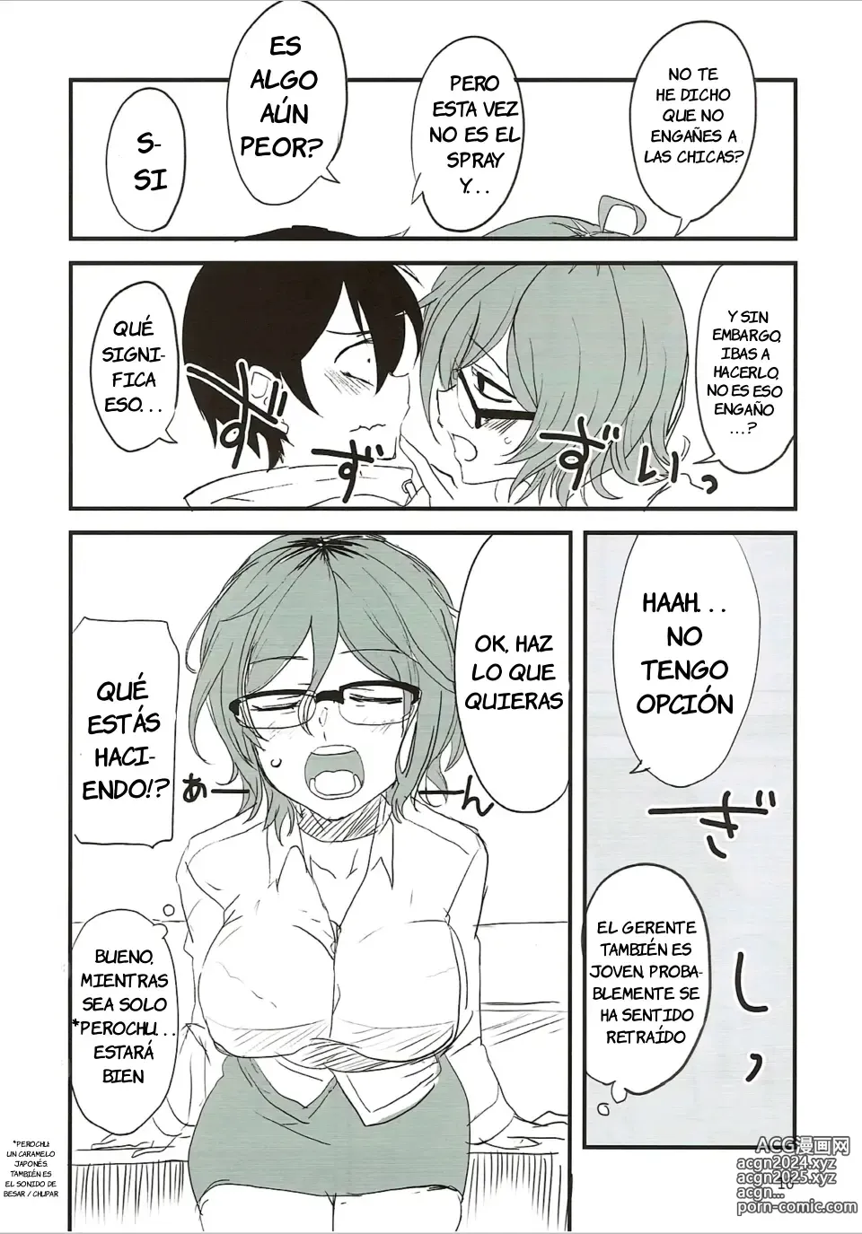 Page 9 of doujinshi Dagashi Chichi 7