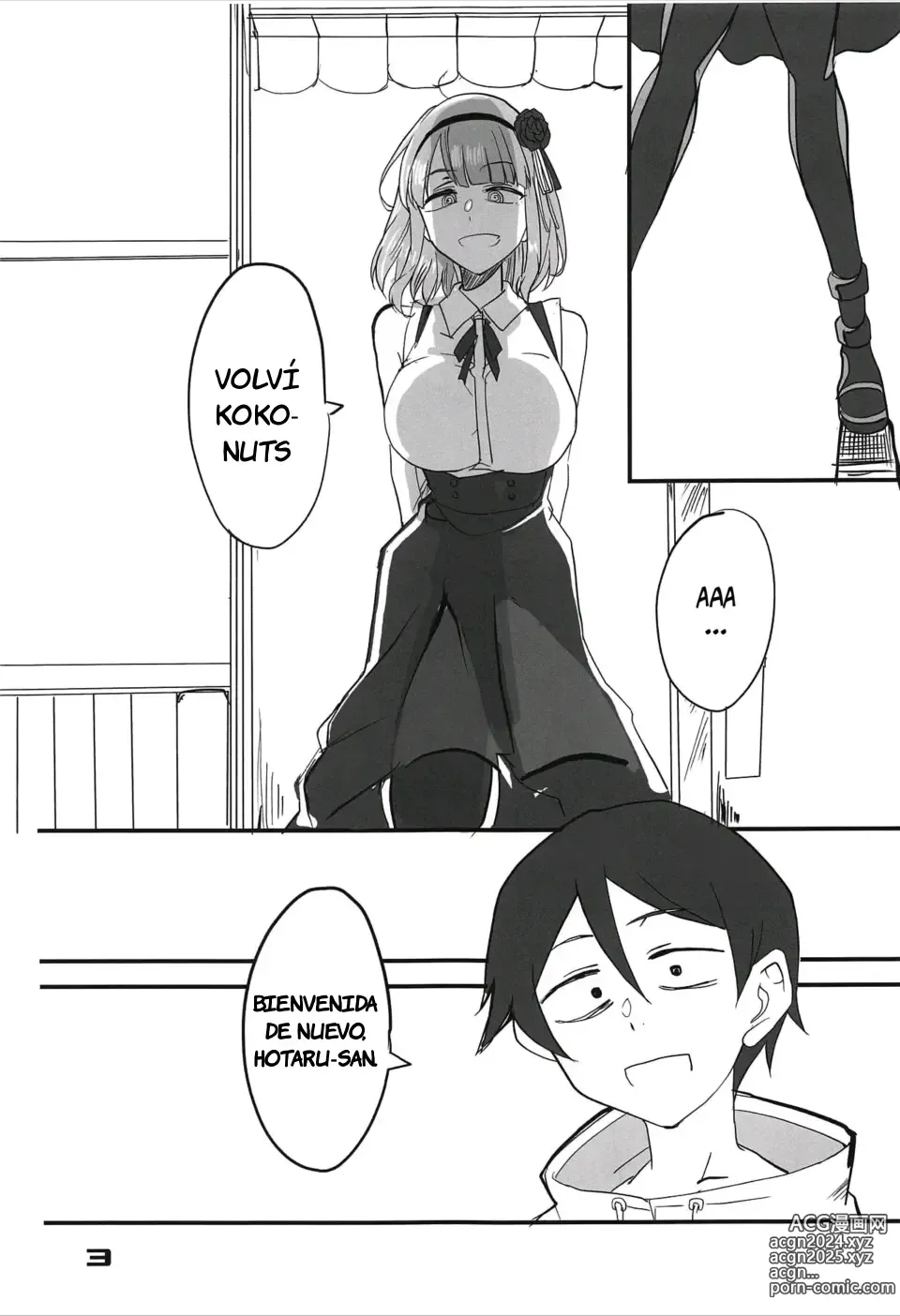 Page 2 of doujinshi Dagashi Chichi 10