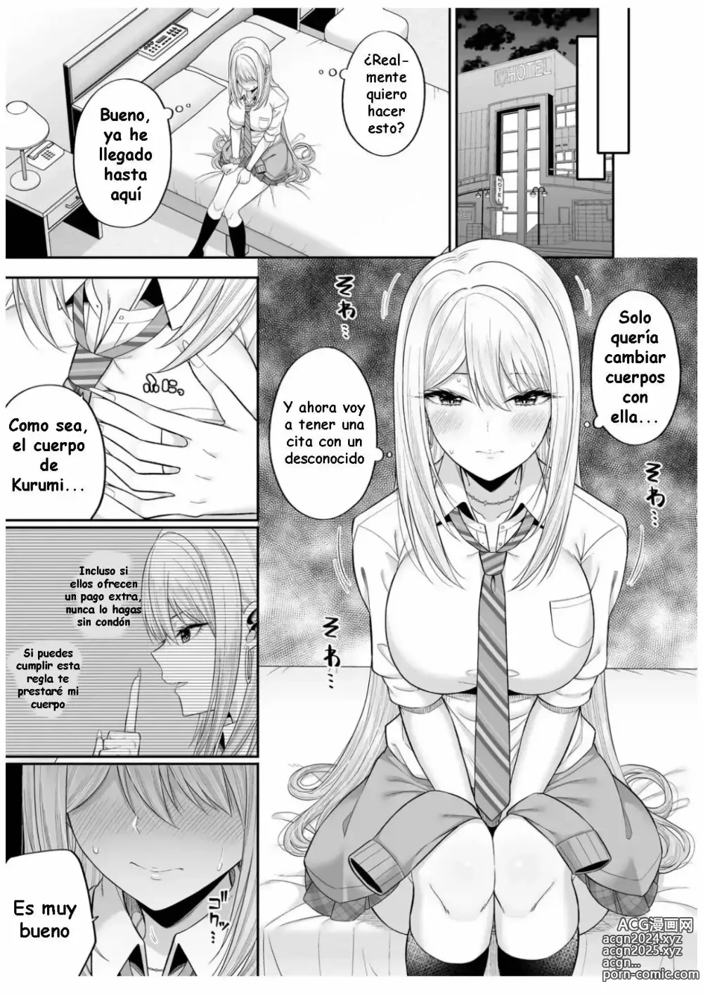 Page 7 of doujinshi Watashi no Karada, Okashi Shimasu. Gal Hen