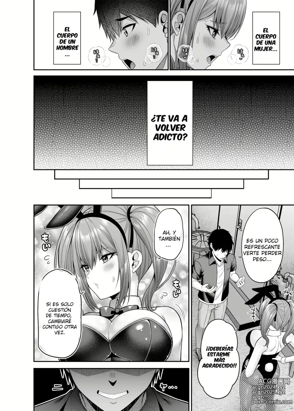 Page 29 of doujinshi Watashi no Karada, Okashi Shimasu. Bunny Girl Edition