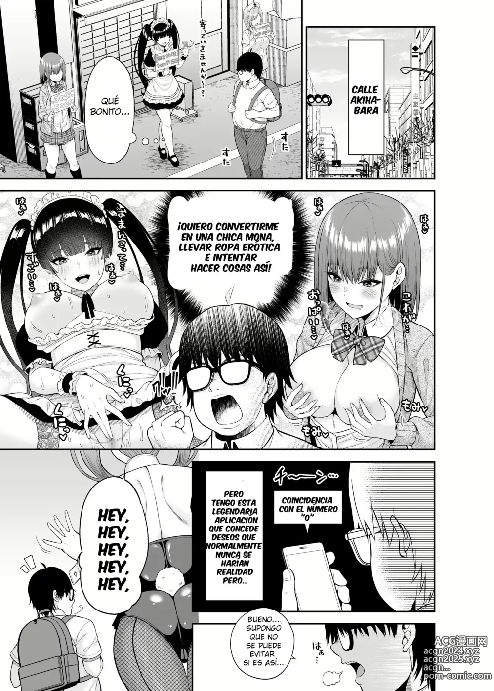 Page 4 of doujinshi Watashi no Karada, Okashi Shimasu. Bunny Girl Edition