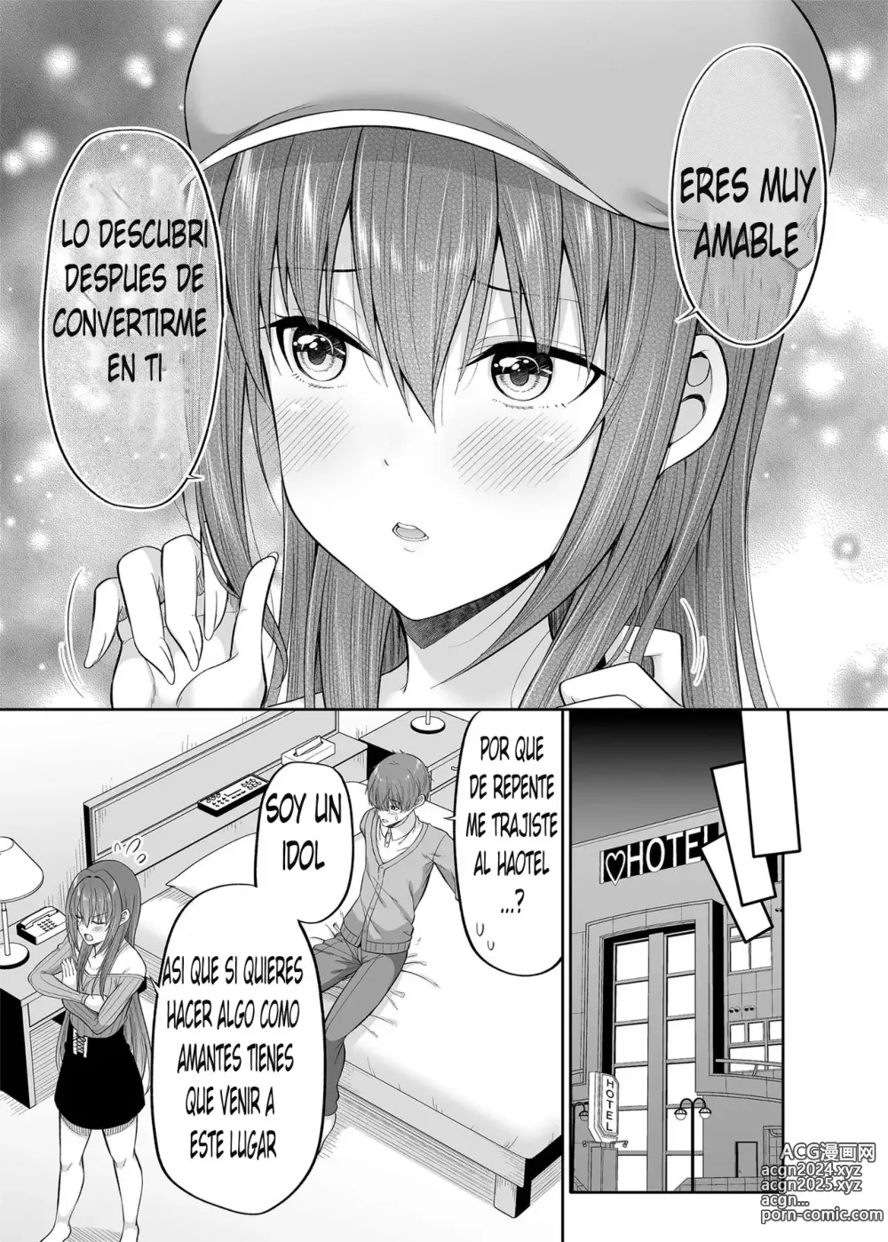 Page 18 of doujinshi Watashi no Karada, Okashi Shimasu. Idol Hen