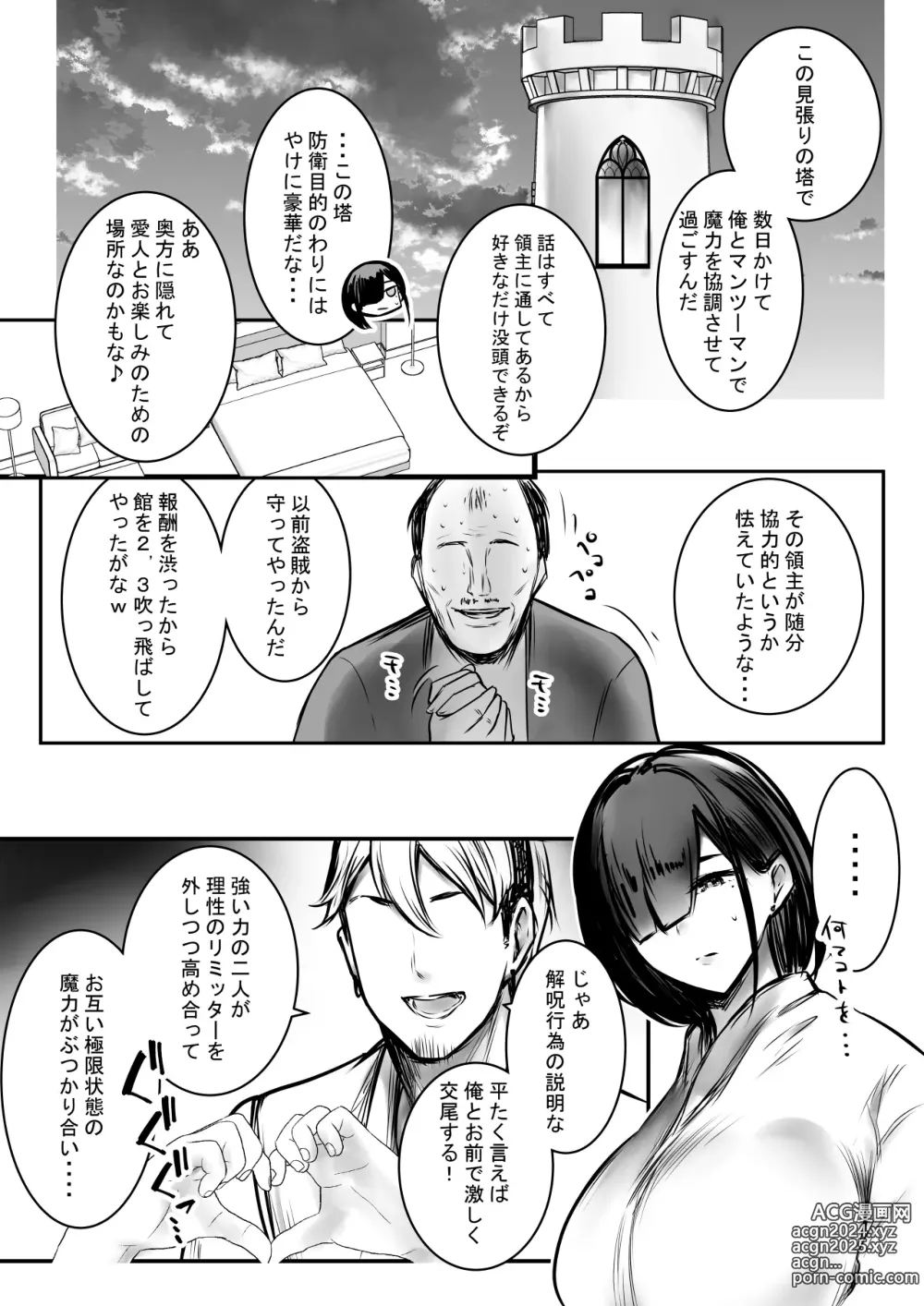 Page 6 of doujinshi 女騎士リゼは今宵も間男に抱かれる3