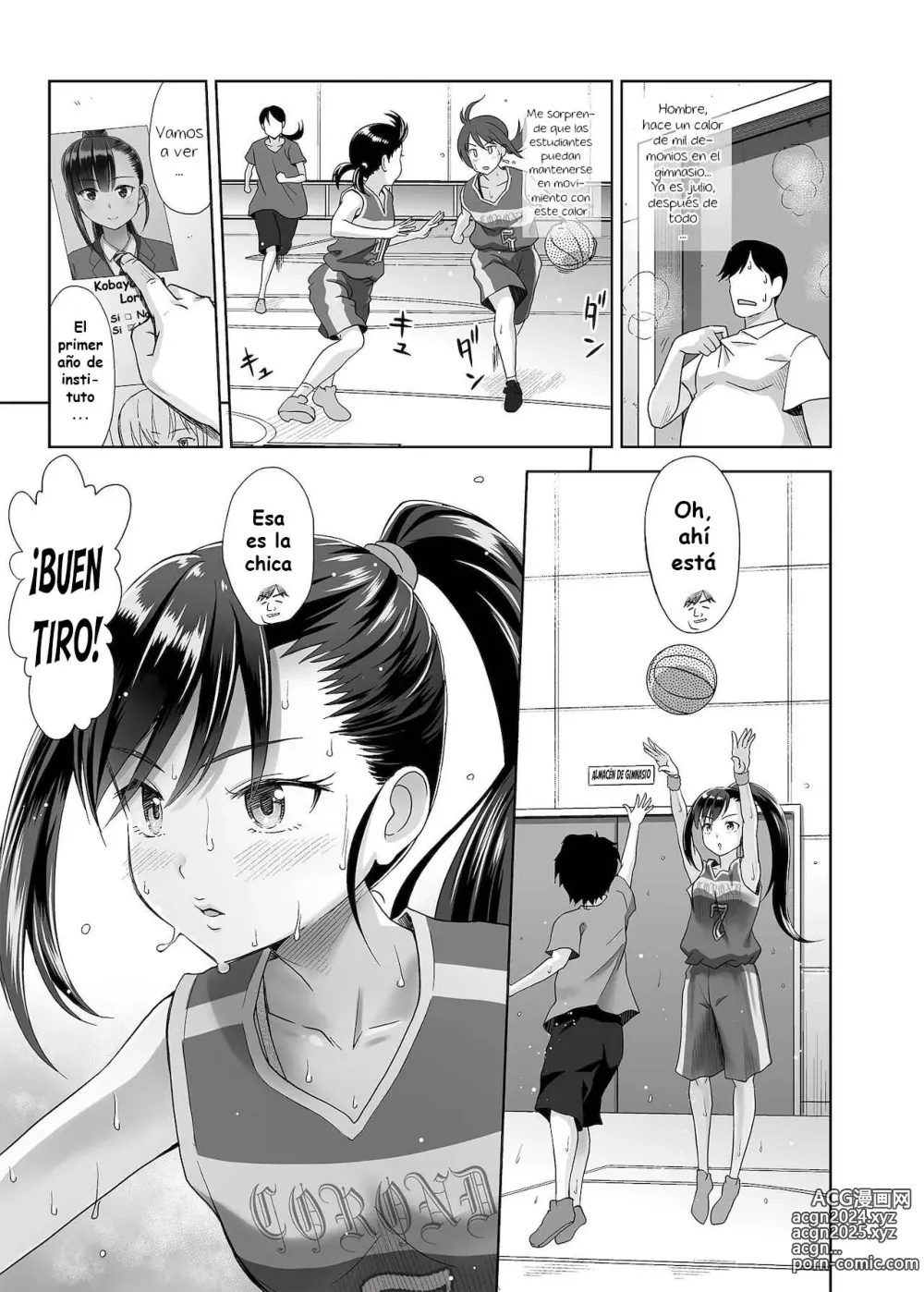 Page 6 of doujinshi Seishidouin no Oshigoto 3 Mushiatsui Taiiku Souko de Iron na Renshuu o Shitemitara Asedaku ni Natta (decensored)