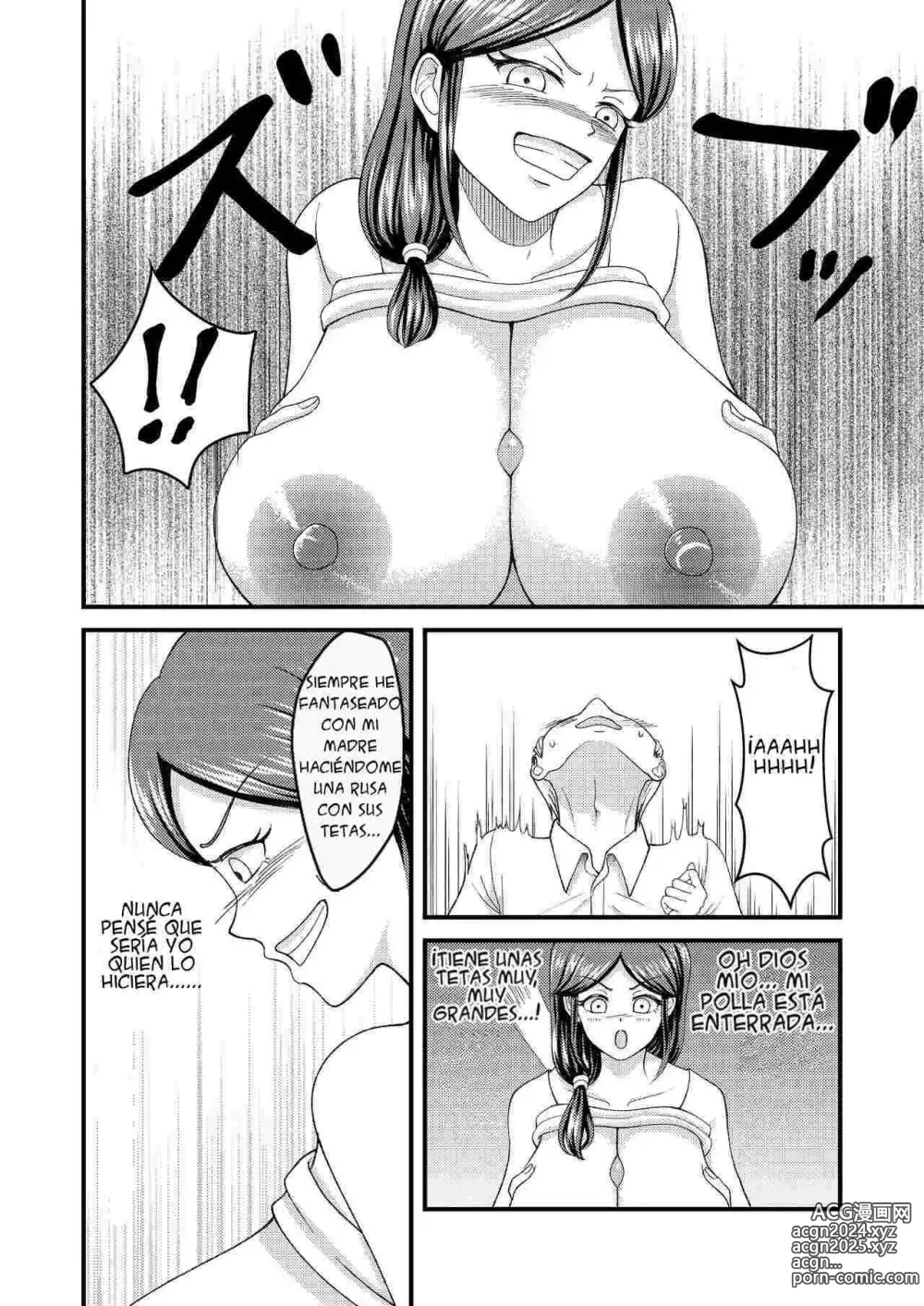 Page 10 of doujinshi Cambio de cuerpos, yo y mi pechugona madre 2