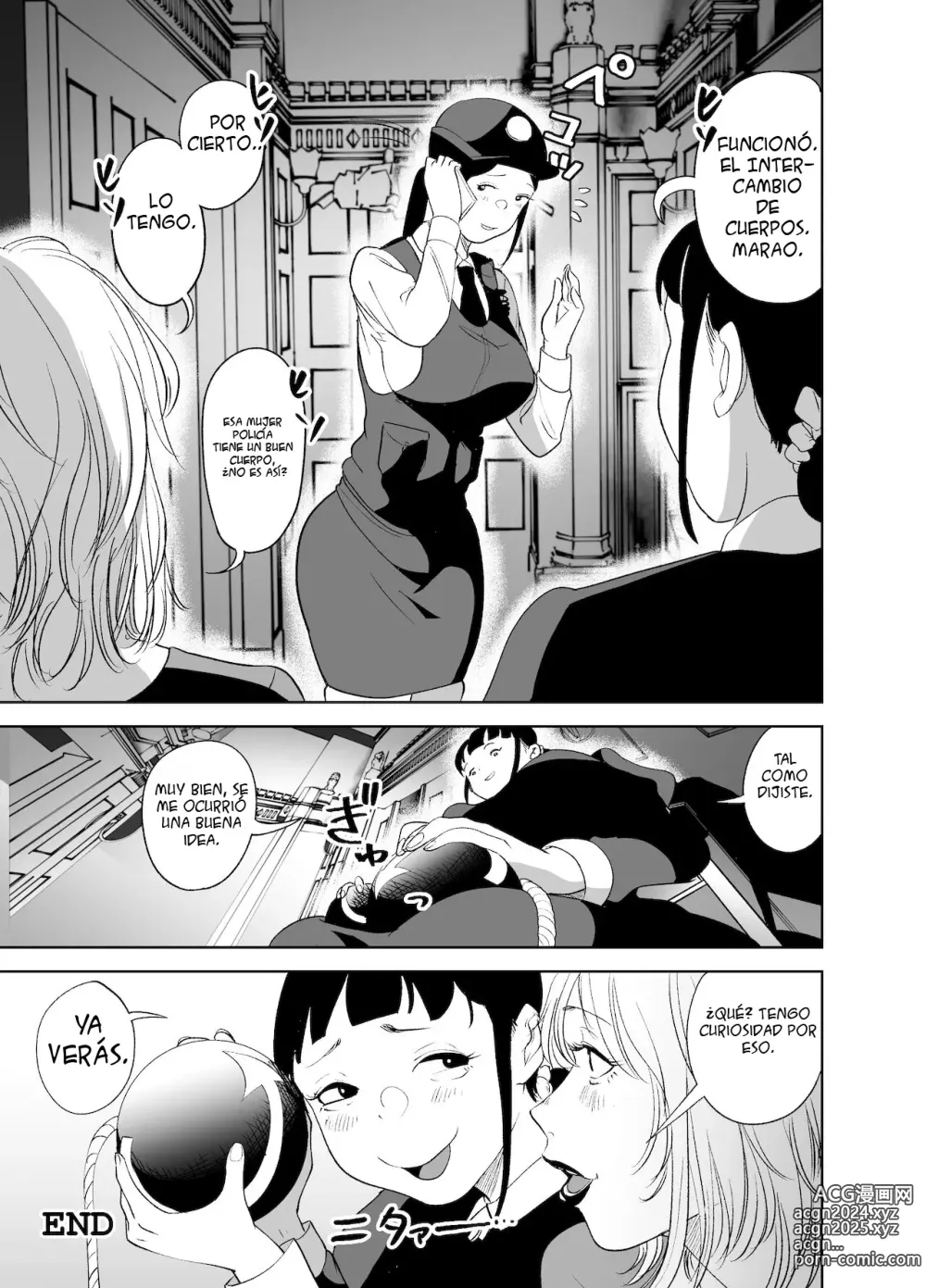 Page 80 of doujinshi ¡CAMBIO DE CUERPO! ~ Madura famosa y sirvienta gordita~