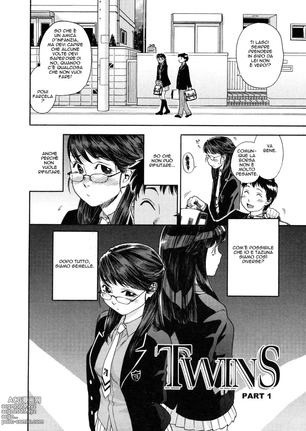 Page 2 of manga Twins Part 1 & 2