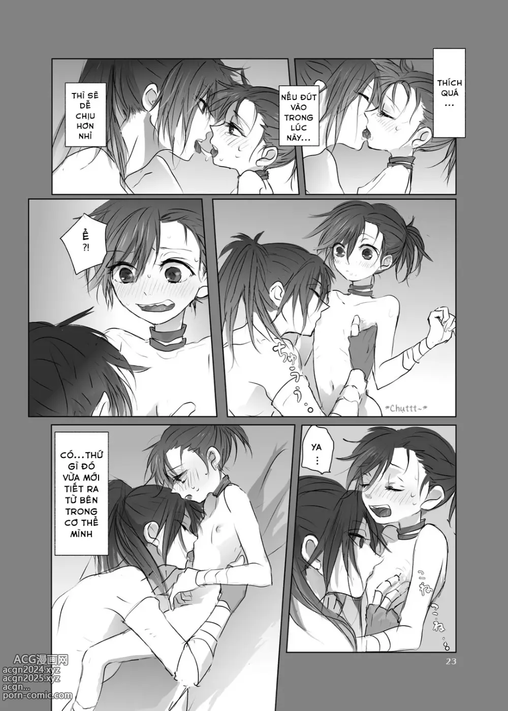 Page 22 of doujinshi Lần đầu thân mật cùng cơ thể của Aniki