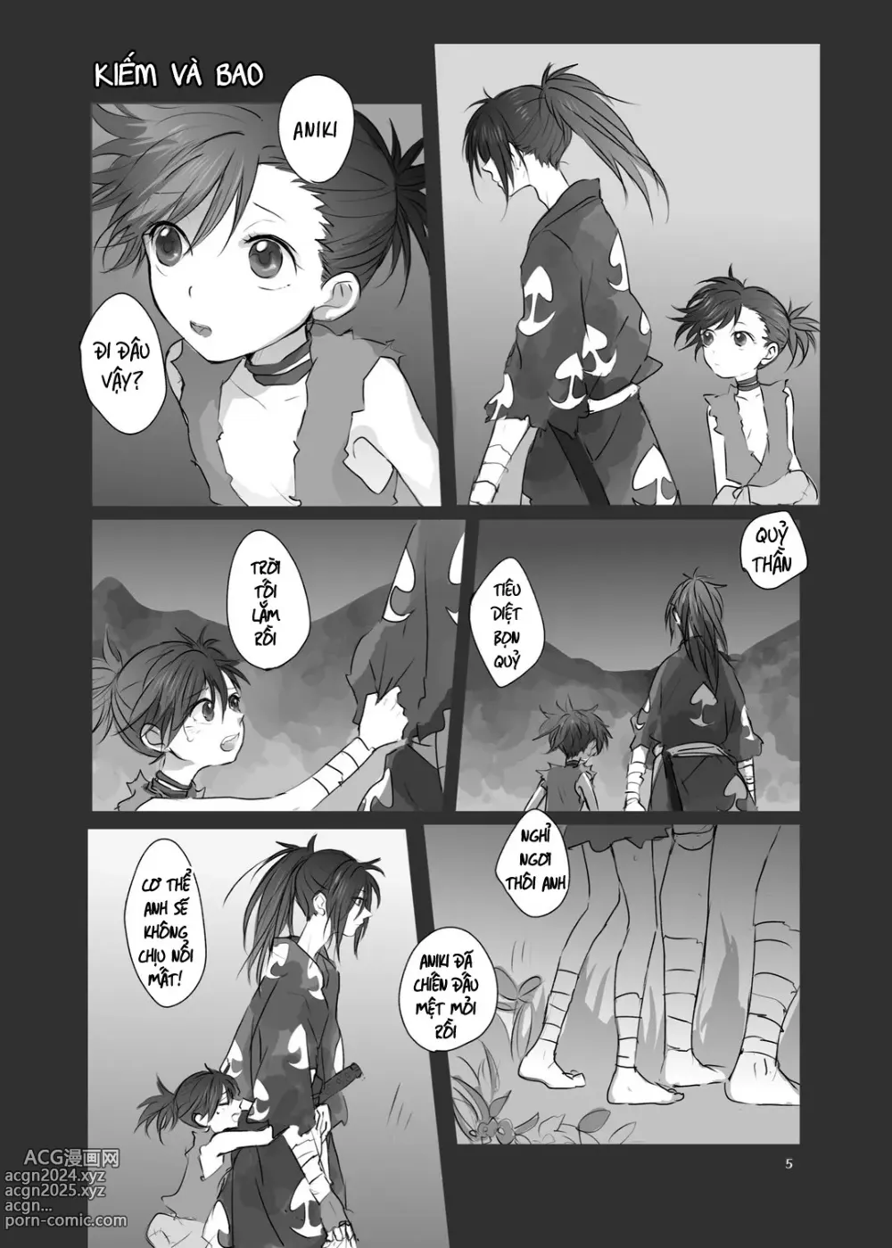 Page 4 of doujinshi Lần đầu thân mật cùng cơ thể của Aniki