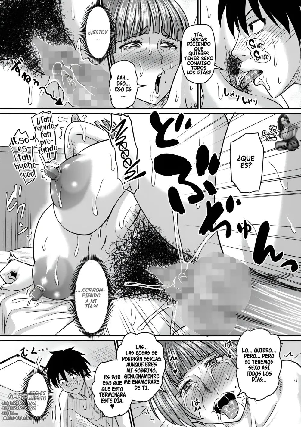 Page 20 of manga Viviendo con mi tia