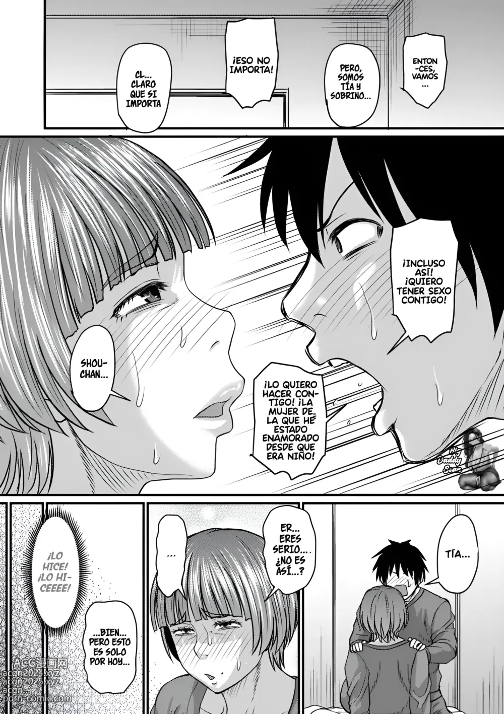 Page 8 of manga Viviendo con mi tia